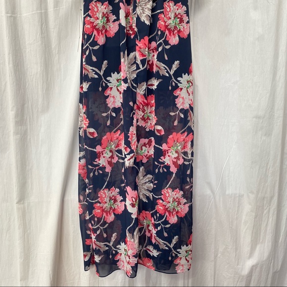 XOXO Sweet Roses Ruffle Maxi Dress size Medium - New with Tags - Picture 9 of 12